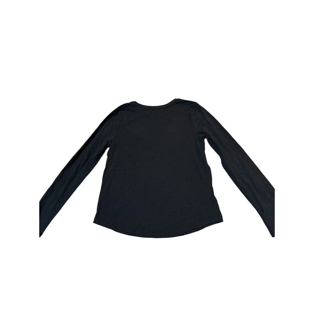 SO And Holiday Time Girls Shirt Lot L 10/12 Christmas Graphic Long Sleeve - Picture 5 of 8